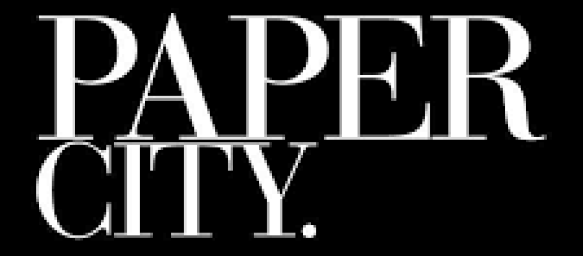 Paper City Black Logo